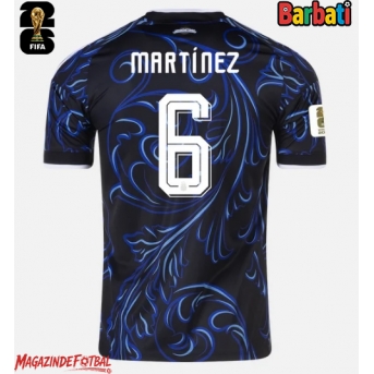 Argentina Lisandro Martinez #6 Tricou Fotbal Replică Mondial 2026 Barbati Deplasare